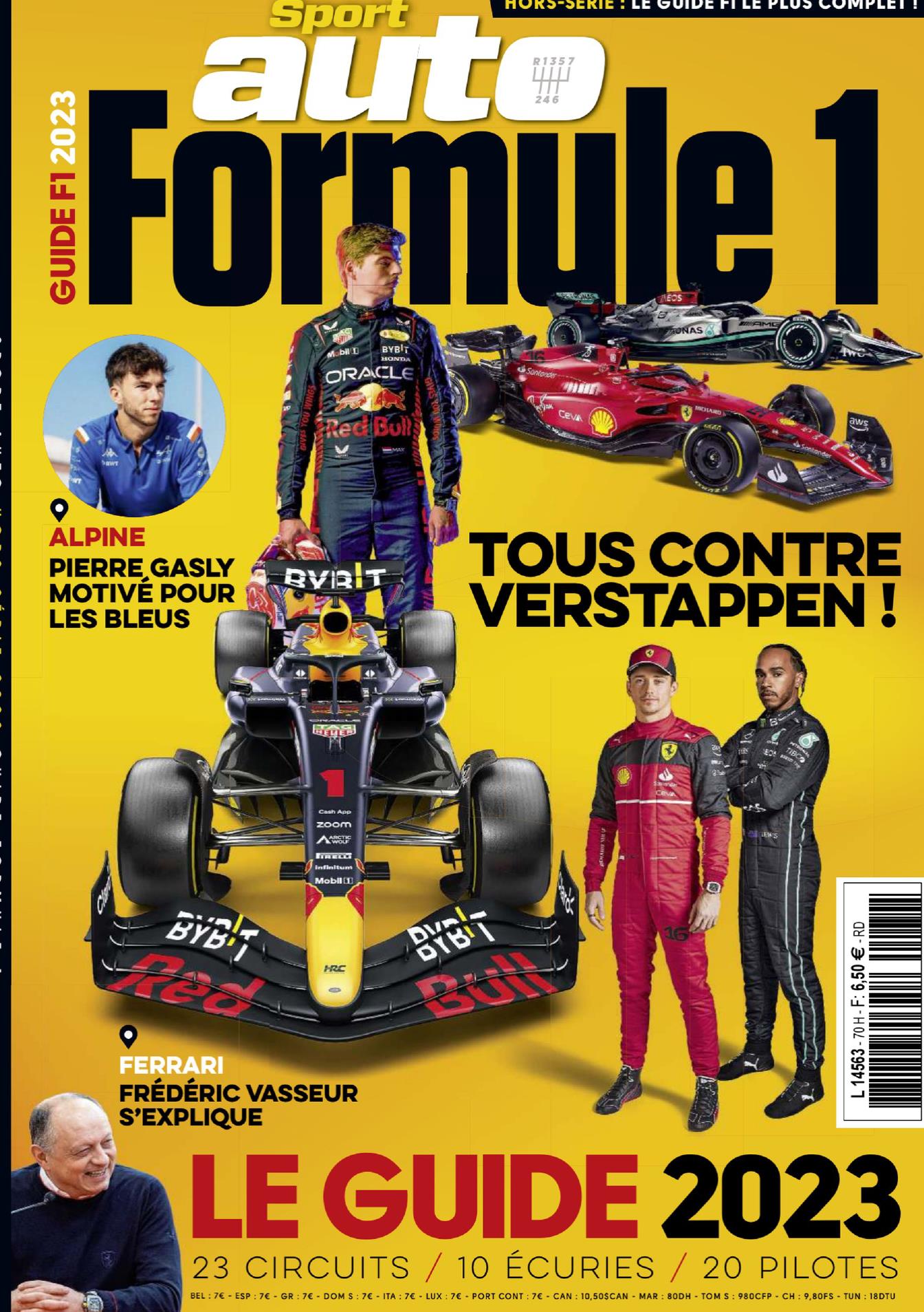 Журнал Sport Auto Guide F1 2023